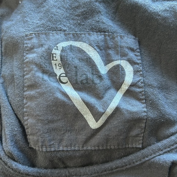 FRANK and EILEEN TEE LAB BASE LAYER TANK Dark Grey Lightweight Cotton Sz L - Picture 9 of 13